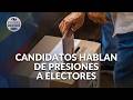 Alerta por riesgo electoral: 457 líderes amenazados y denuncias de presión armada en campaña