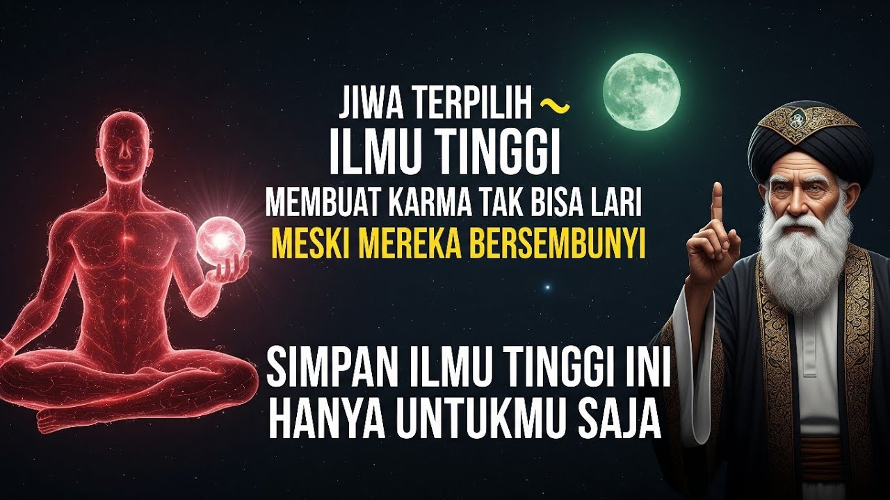 JIWA TERPILIH 💫 ILMU TINGGI MEMBUAT KARMA TAK BISA LARI MESKI MEREKA BERSEMBUNYI