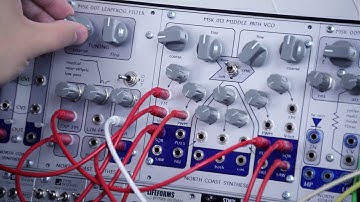 MSK 013 MIDDLE PATH VCO -North Coast Synthesis demo part1