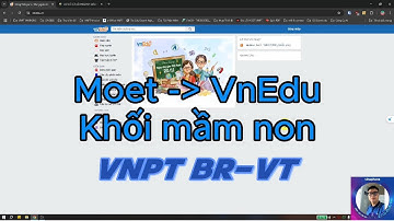 Hướng dẫn chuyển dữ liệu từ CSDL BGD Moet sang VnEdu - Khối mầm non