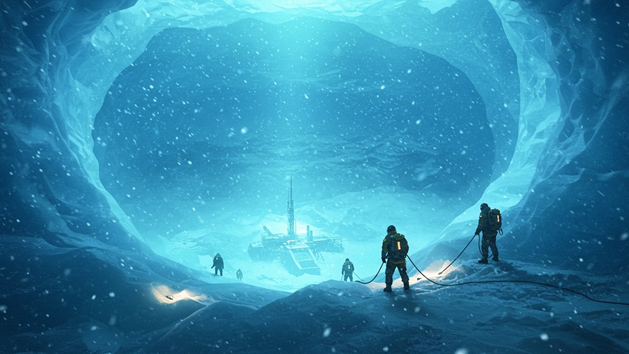 O que Militares Encontraram no Buraco Gigante da Antártida?