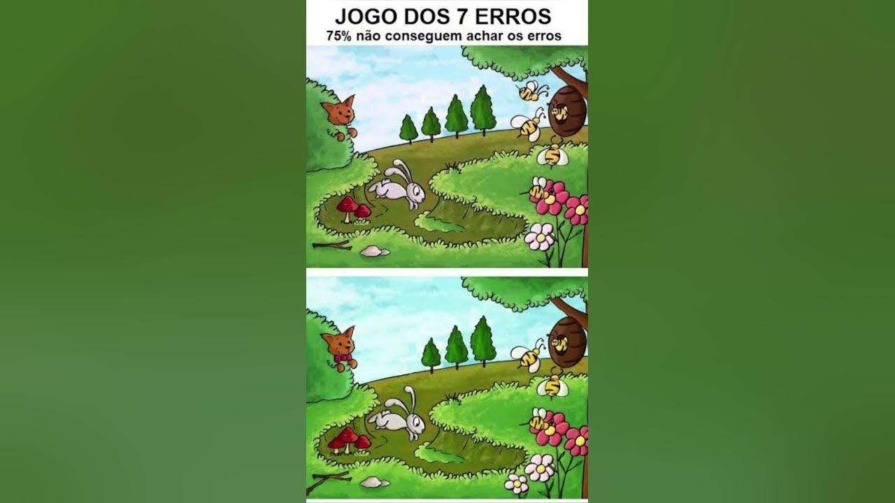 jogo dos 7 erros,nivel dificil #quiz #jogodos7erros