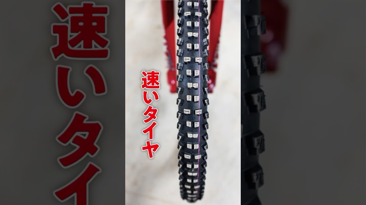 速いダウンヒルタイヤ・タッキーチェン #schwalbe #シュワルベ