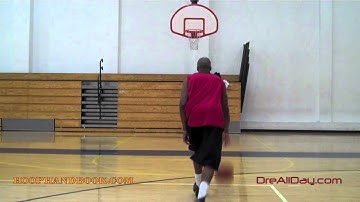 Crossover-Jumpstop Across Lane Finish Pt. 1 | Derrick Rose Scoring Moves | Dre Baldwin