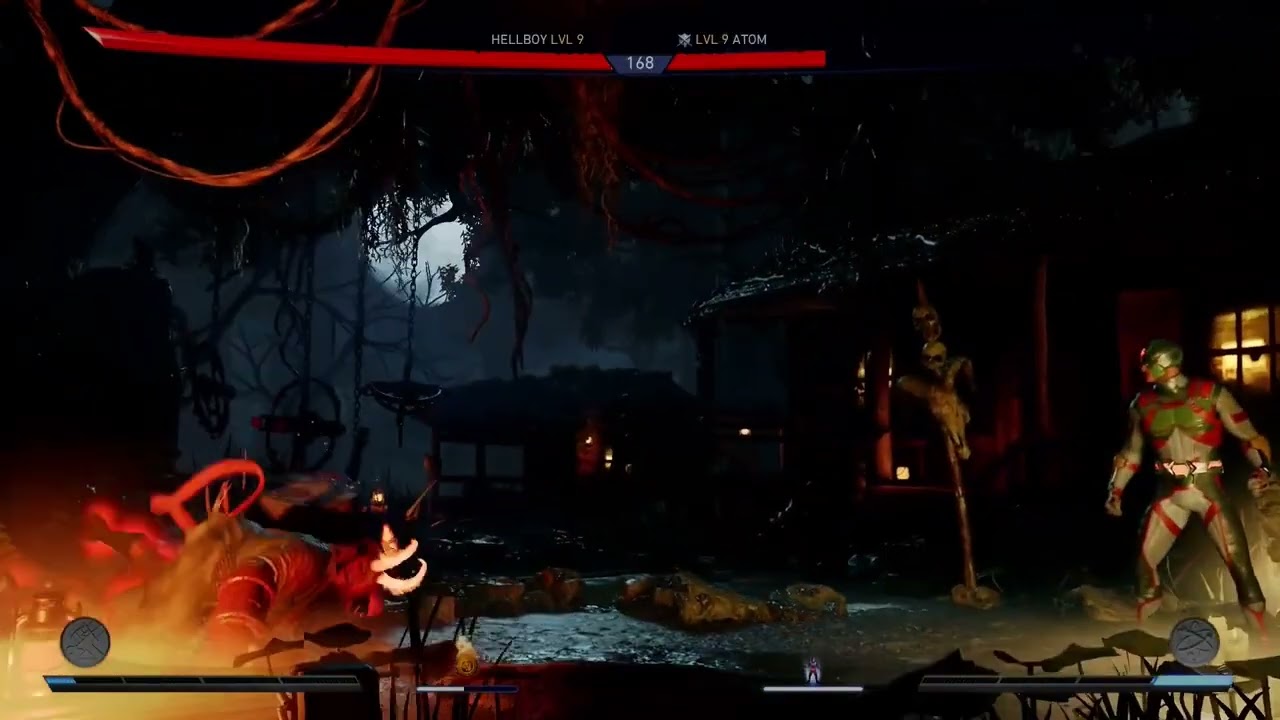 39 hellboy vs atom #injustice2