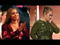 adele dedicates her grammy album of the year win to beyonce makes herself and bey both cry
