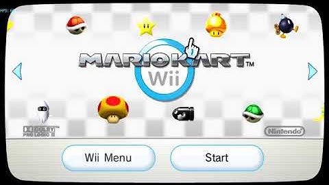 Mario Kart Wii - Wii Menu Music