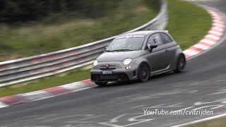 Abarth 695 Biposto Testing On The Nurburgring Fast