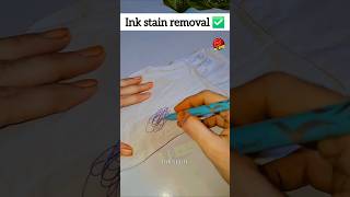 Ink Stain Removal 😍