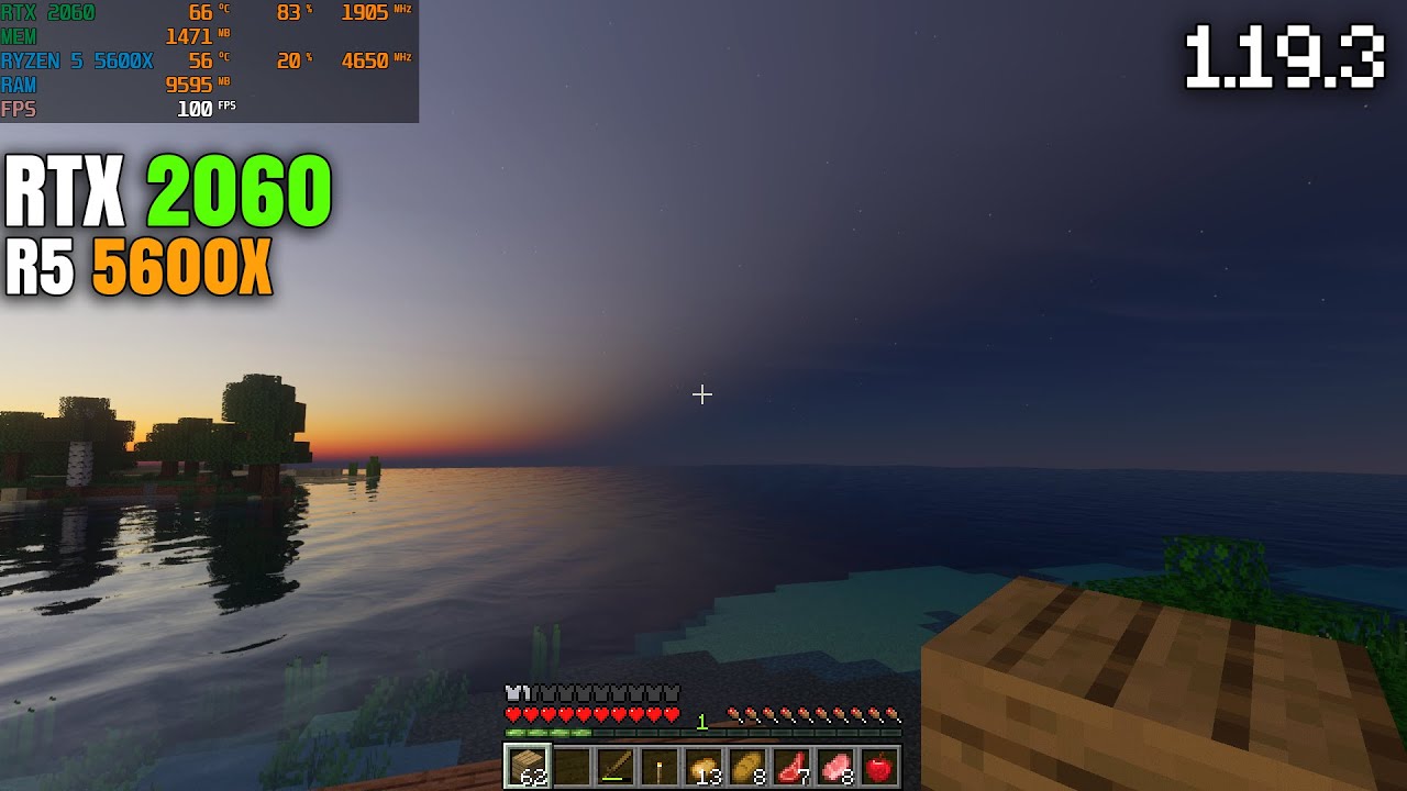 RTX 2060 Minecraft with Shaders [1.19.3] 1080p YouTube