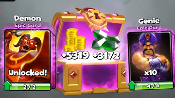 Castle Crush - Gameplay Walkthrough Part 11 - Opening Piggy Bank and Mythical Chest (Demon Card)