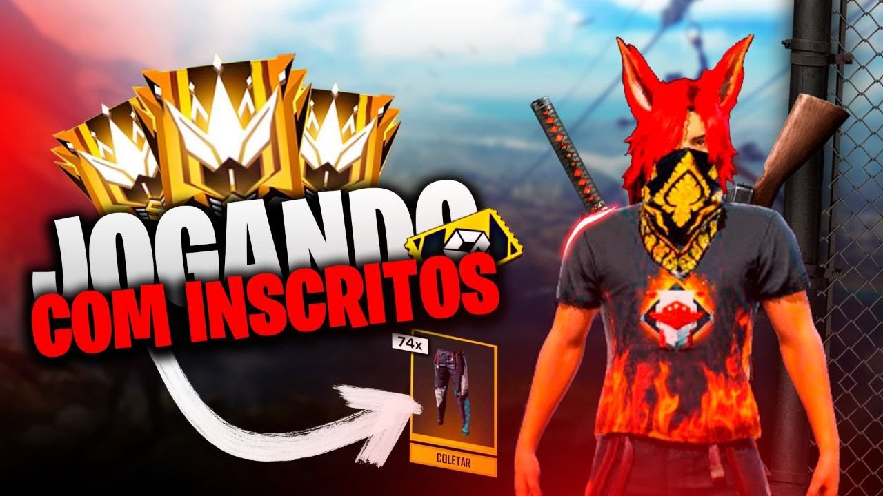 LIVE ON🔴] JOGANDO COM OS INSCRITOS AO VIVO