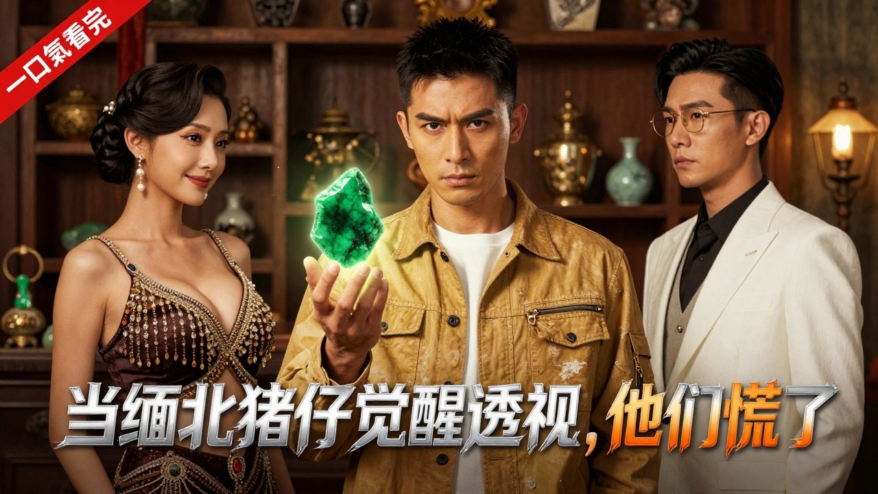 礦場苦役覺醒透視眼，逆襲賭石傳奇
