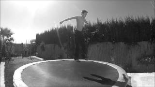 My first double full on trampoline