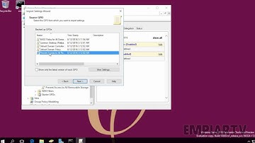 how to import gpo from backup
