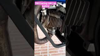review motor balap underbone mini gp lenka dengan knalpot creampie blok standar porting