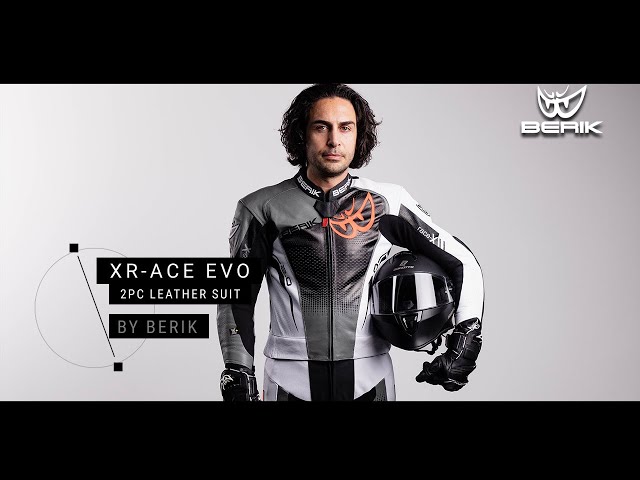 Berik XR-Ace Evo perforated 2-Piece Motorcycle Leather Suit - YouTube