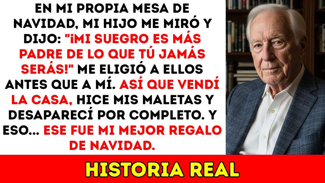 Mi Hijo Dijo Que Mi Suegro Es Más Papá Que Yo En Navidad. ¡Así Que Vendí La Casa Y...!