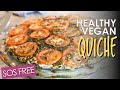 Easy Vegan Brunch! Polenta Veggie Quiche | Vegan Oil Free