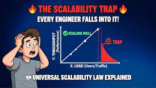 The Scalability Trap Every Engineer Falls Into | Universal Scalability Law Explained