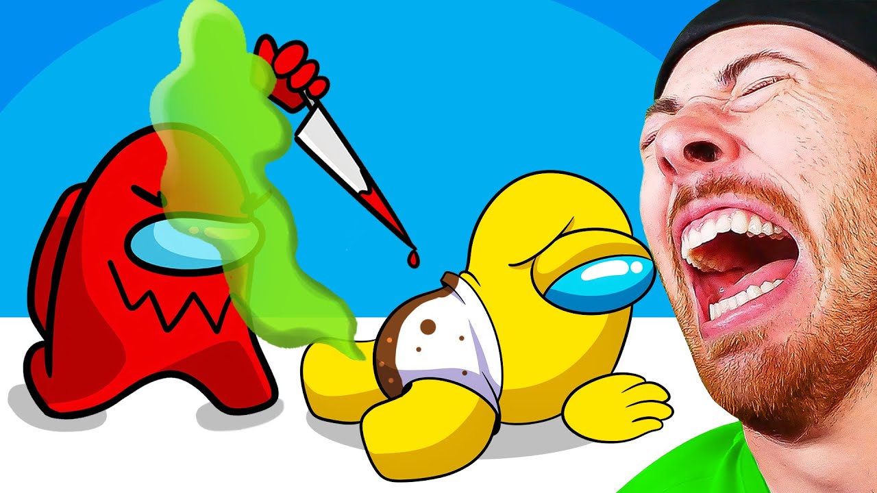 Mini Crewmate vs Funny Animations (Among Us)