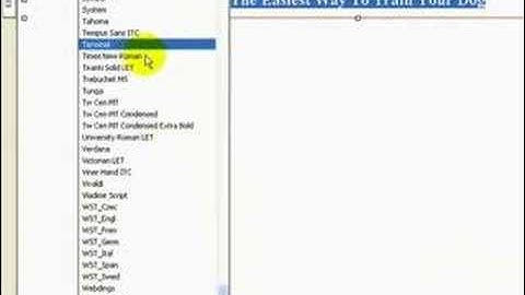 Free HTML Editor and Video Tutorial