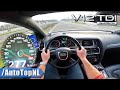 AUDI Q7 V12 | TOP SPEED on AUTOBAHN [NO SPEED LIMIT] by AutoTopNL