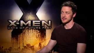 X-Men: Days of Future Past: James McAvoy (Charles Xavier) Exclusive Interview | ScreenSlam