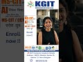 MSCIT AI
