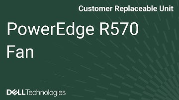 How to replace the fan cage assembly on a PowerEdge R570
