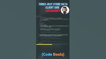 Three-way store in client side in #javascript #cookie #localstorage #sessionstorage  #shorts