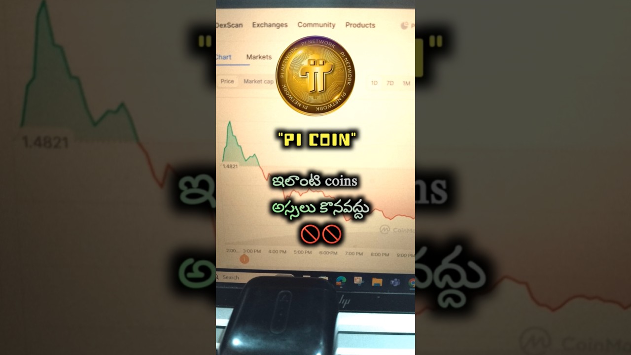 Pi Coin price prediction | Dont buy these type of coins | Crypto Telugu #picoin #cryptotrading
