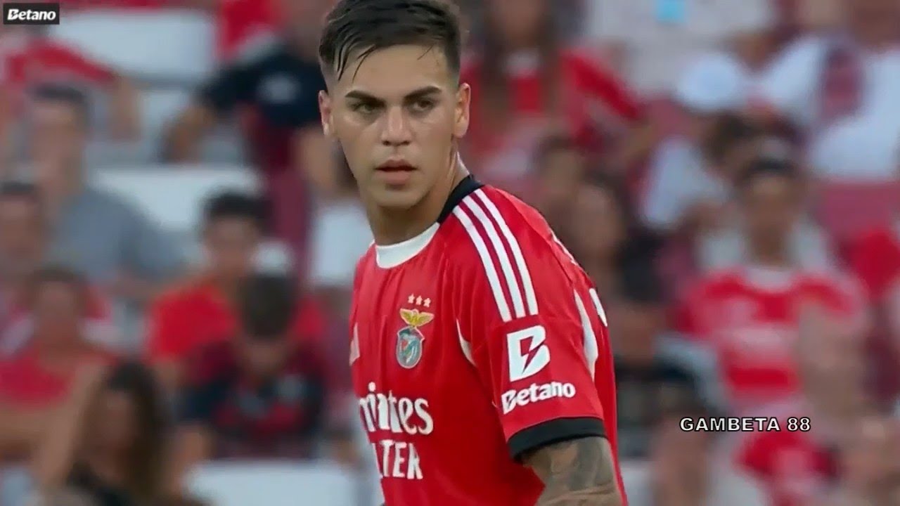 Enzo Barrenechea - Debut por Benfica - 26/07/2025