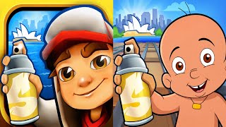 Subway surfers Sydney 2026 🆚 Raju Adventure Run Map Comparison  screenshot 1