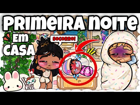 ⋆˚꩜ Gaby’s first night routine at home! Difficult night 🍼 She cried a lot 😱 Avatar World story ✨ RP