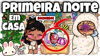 ⋆˚꩜ROTINA PRIMEIRA *NOITE DA GABY* EM CASA! NOITE DIFÍCIL...