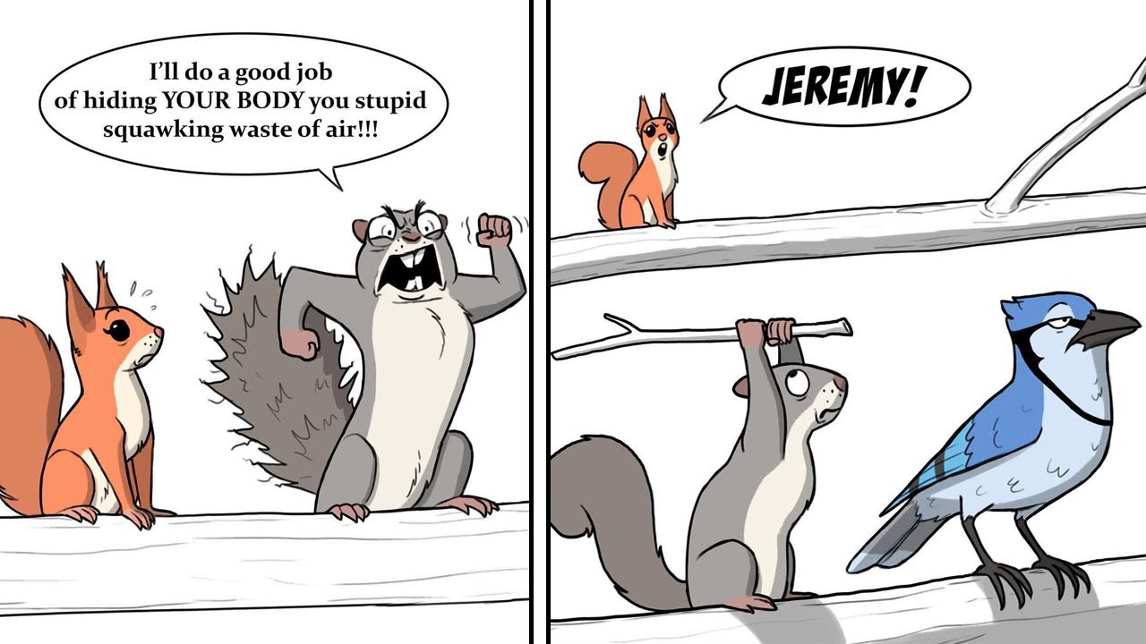 Animals Thought Comics With Twisted Endings #21 | Funny Comic Dub