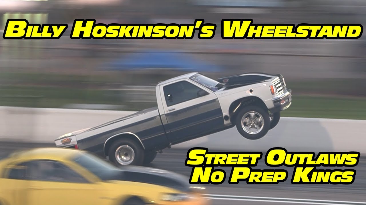 Billy Hoskinson WHEELSTAND Street Outlaws No Prep Kings | National Trail  Raceway