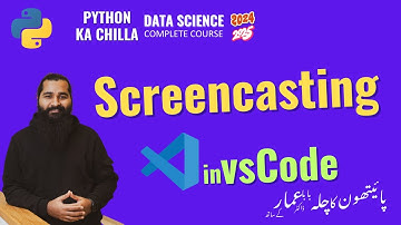 screencasting mode in VScode to show Keyboard keys strokes