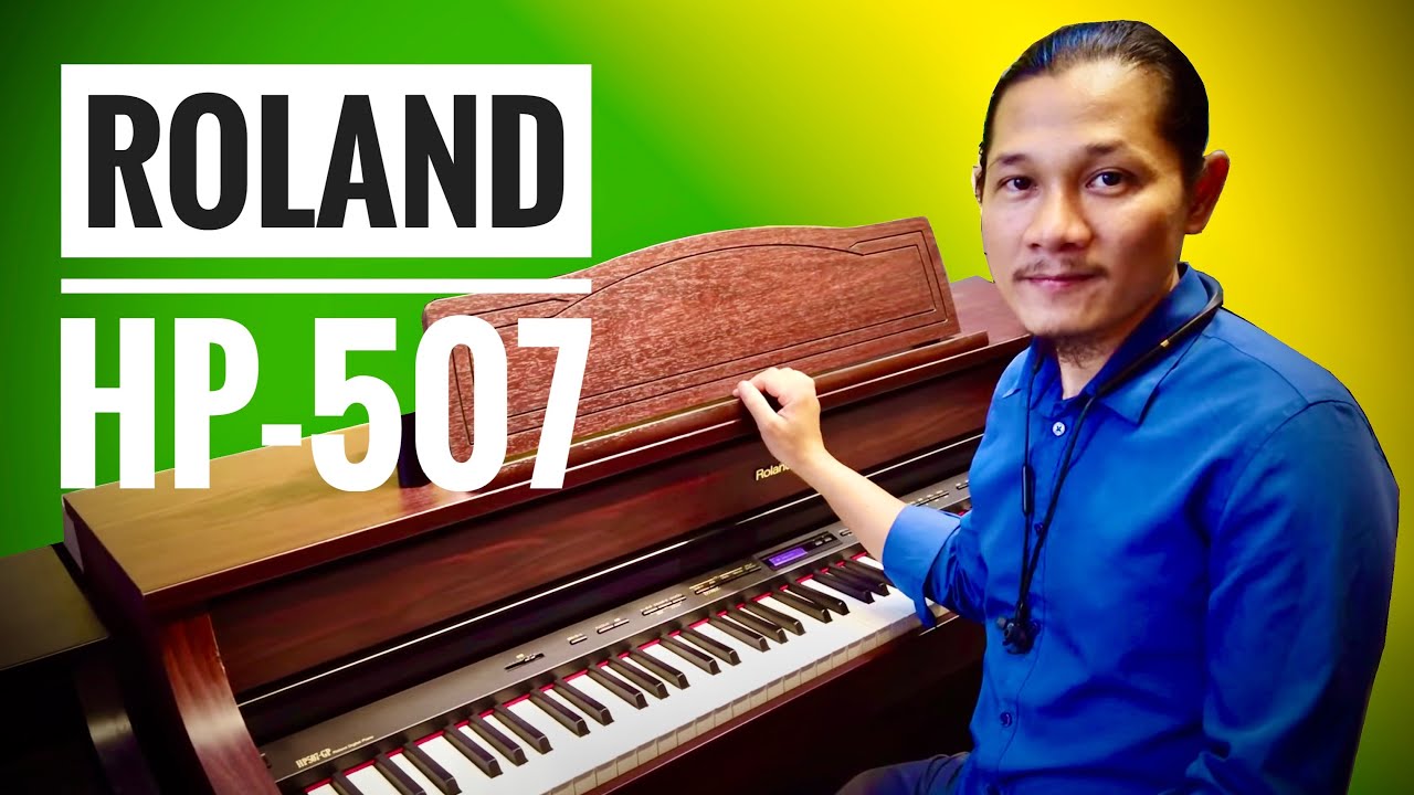 Review piano điện Roland HP507