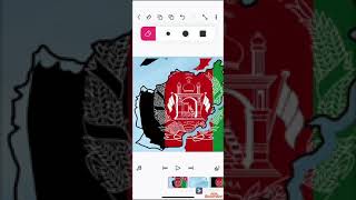 Flag map of Afghanistan 🇦🇫 #FreeAfghanistan screenshot 4