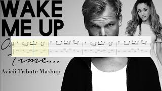 How to play 'Avicii - Wake Me Up' on guitar (Tabs) Fingerstyle