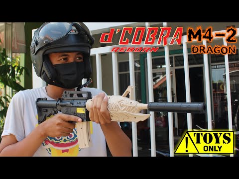 REVIEW M4-2 DRAGON dari d'COBRA SERIES TAN - TOYS REVIEW INDONESIA