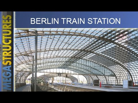 Nhà ga lớn nhất châu Âu ở Berlin