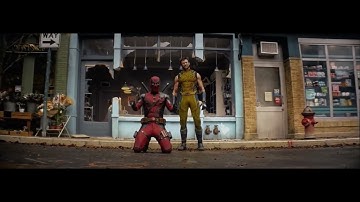 Dog-pool With Deadpool - Deadpool and wolverine - scene