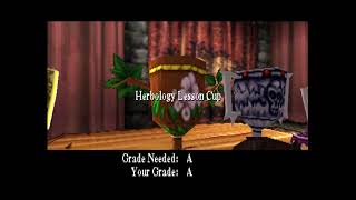 Harry Potter and the Chamber of Secrets PS1 - All four trophies that can be earned