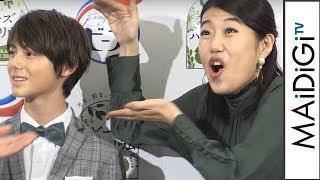 横澤夏子、美少年・翔との顔サイズ差に「遠近法？」