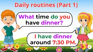 English Speaking Practice | Daily Routine Questions and Answers P1 | Improve Speaking Skills by Kiwi English 2,051 views 1 month ago 20 minutes