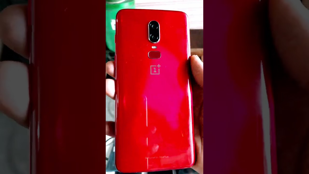 Oneplus 6 Red Colour Mobile 