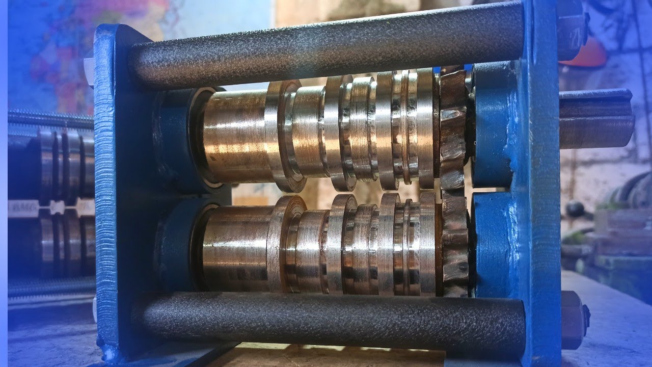 Блок усиления профильной трубы. - YouTube